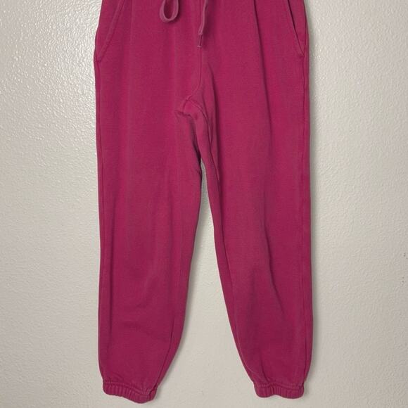 Fabletics Sweatpants Women's size XS Eco Go-To Classic In Dark Fuchsia Pink - Picture 5 of 16
